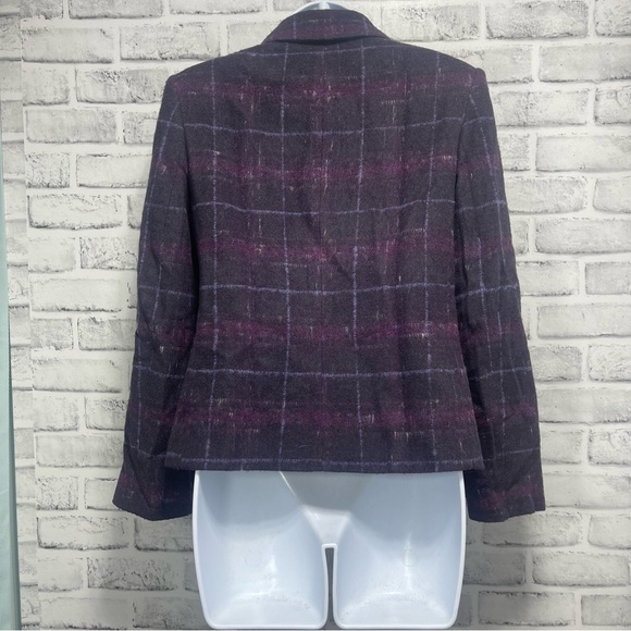 Casual Corner Annex Wool Blend Full Zipper Jacket 2 - Picture 2 of 6